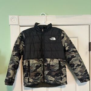 Boys Reversible North Face Jacket